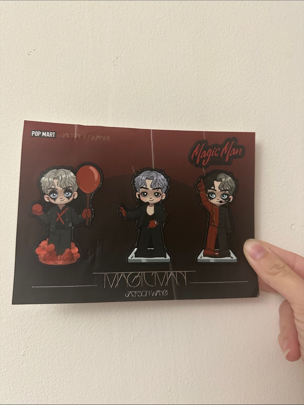 POP MART Jackson Wang Sticker Sheet
